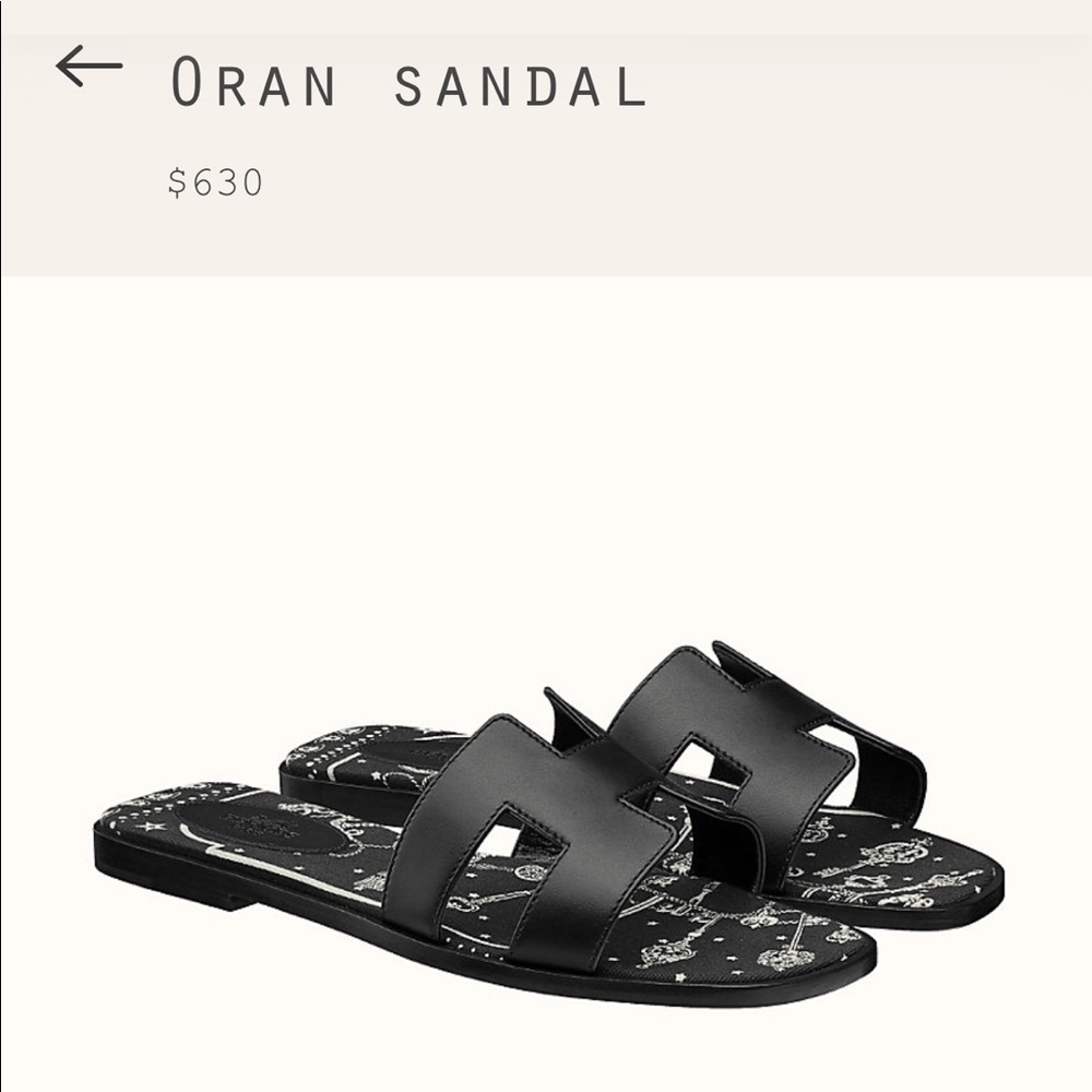 Hermès Oran Sandals